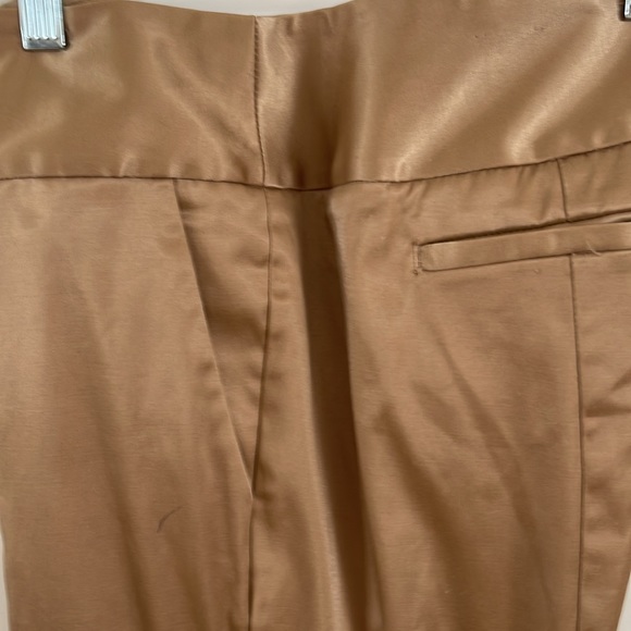 Express design studio shiny light gold boot cut pants - Picture 3 of 8